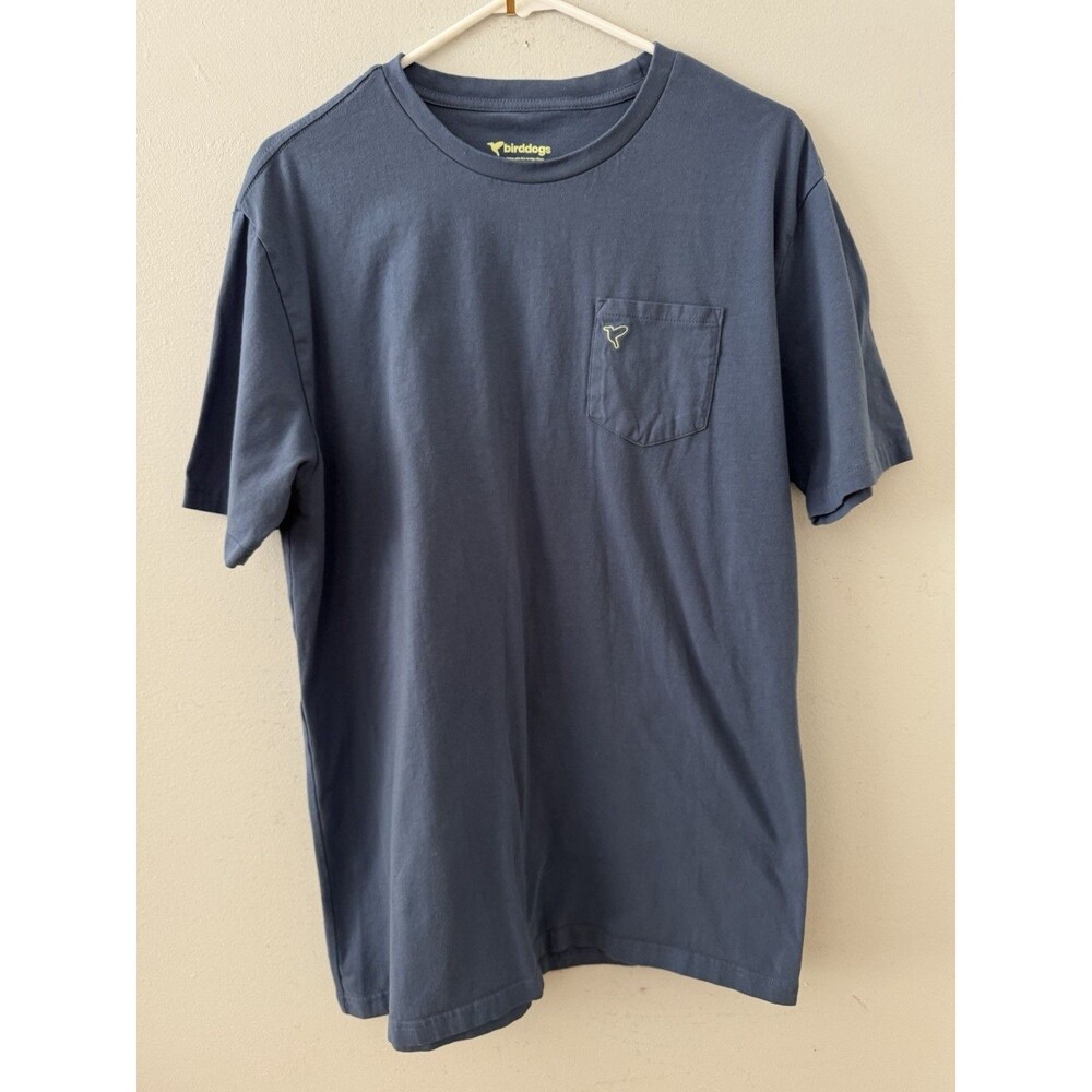 Birddogs Pocket T-Shirt Men’s Size‎ XL Short Sleeve Navy Blue